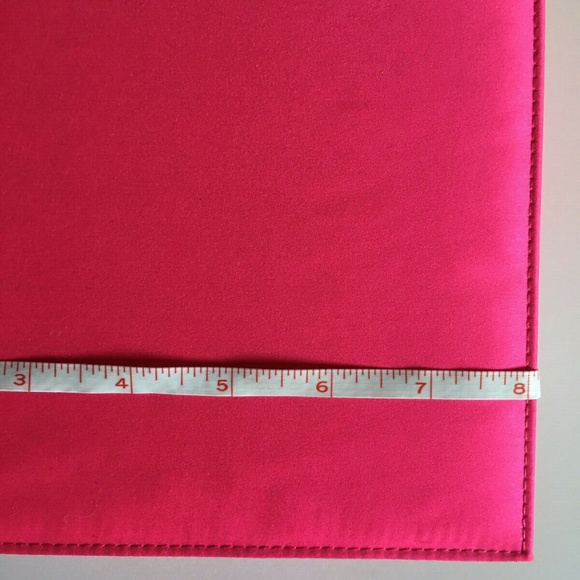 Prada Parfums Hot Pink Satin Makeup Organizer Jewelry Box New - Picture 6 of 6